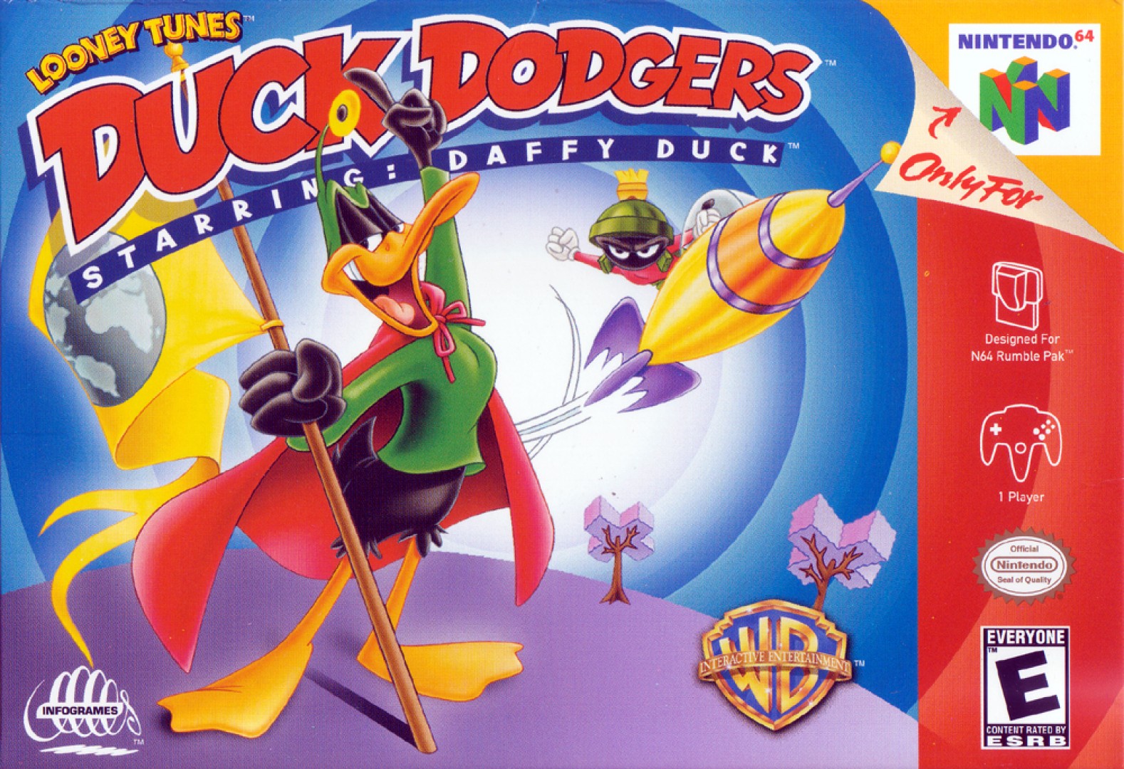 Looney Tunes Duck Dodgers Starring Daffy Duck (2000) cover art