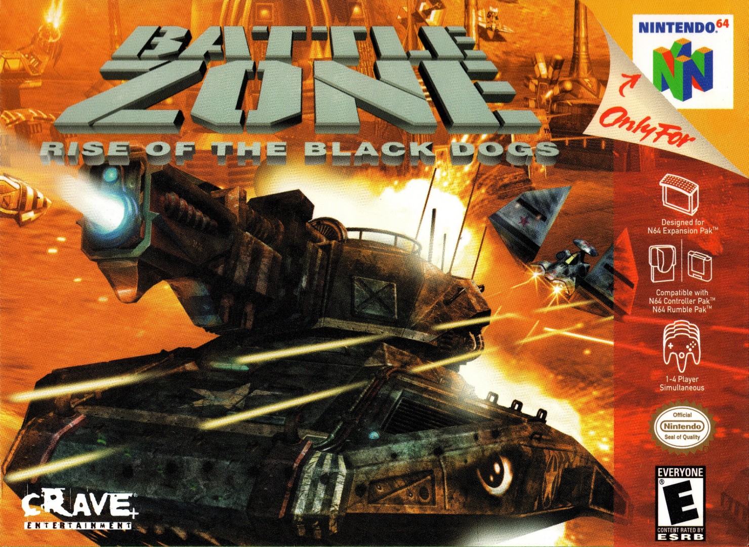 Battlezone: Rise of the Black Dogs (2000) cover art