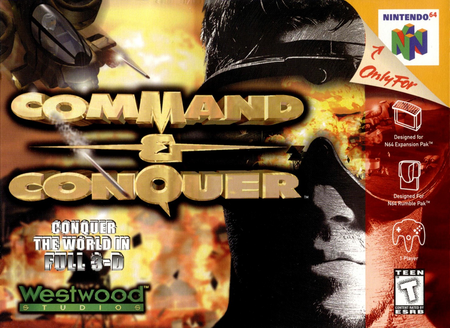 Command & Conquer (1999) cover art