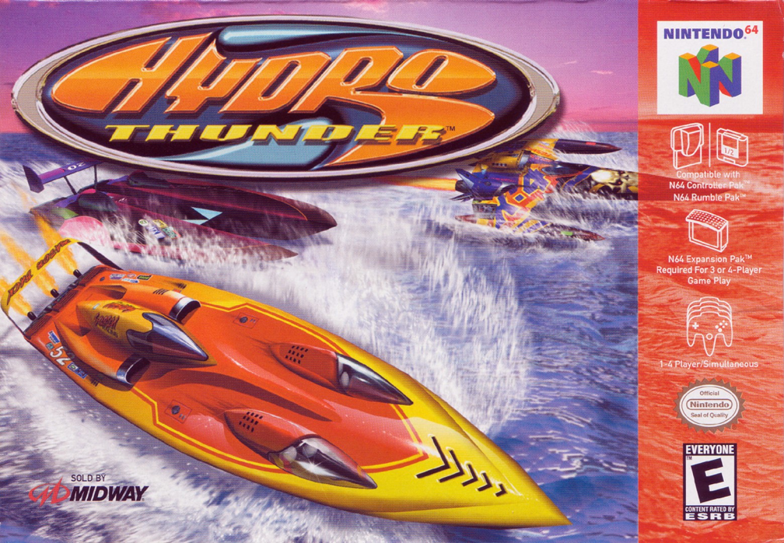 Hydro Thunder (1999) cover art