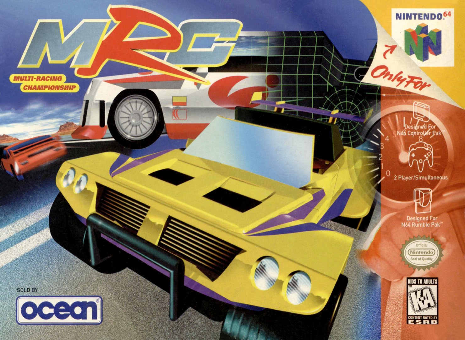 MRC: Multi-Racing Championship (1997) cover art