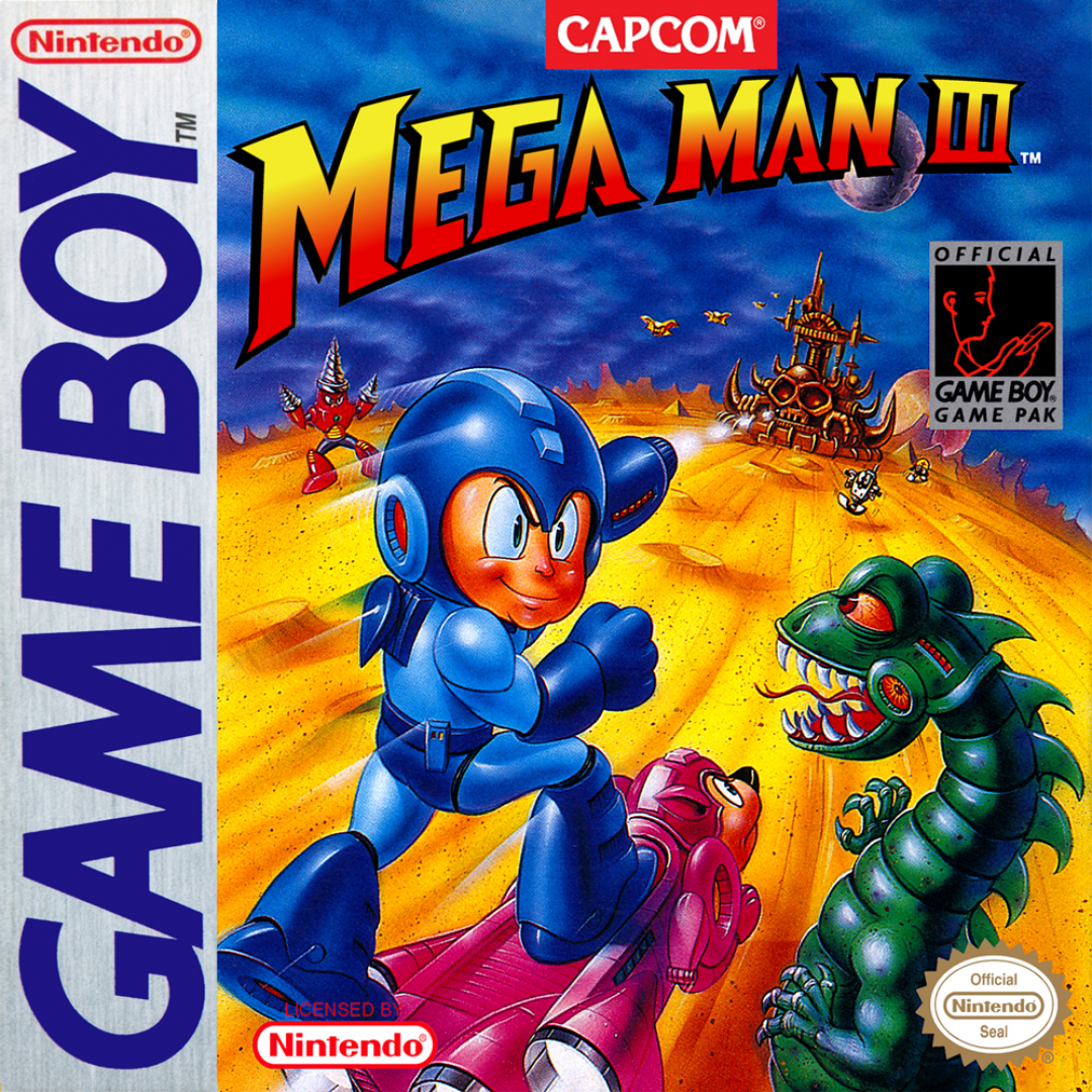 Mega Man III (1992) cover art