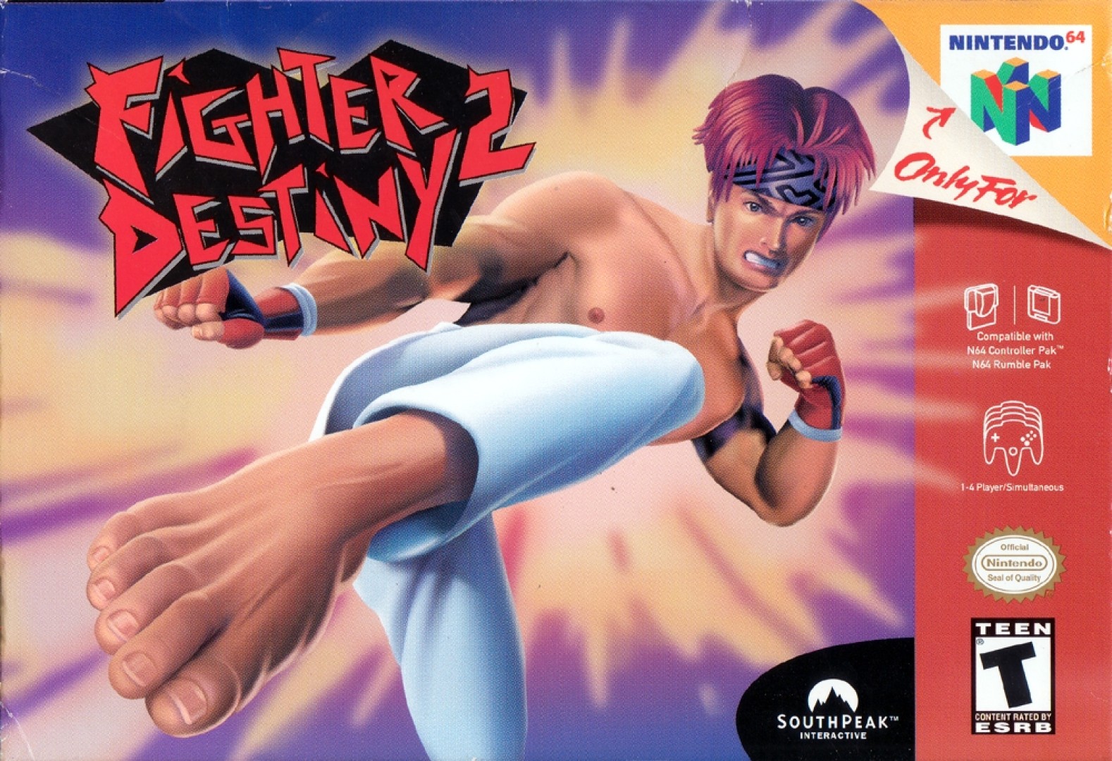 Fighter Destiny 2 (2000) cover art