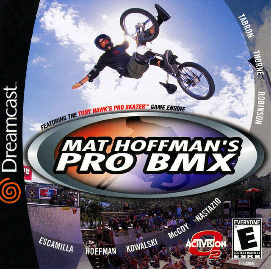 Mat Hoffman's Pro BMX (2001) cover art