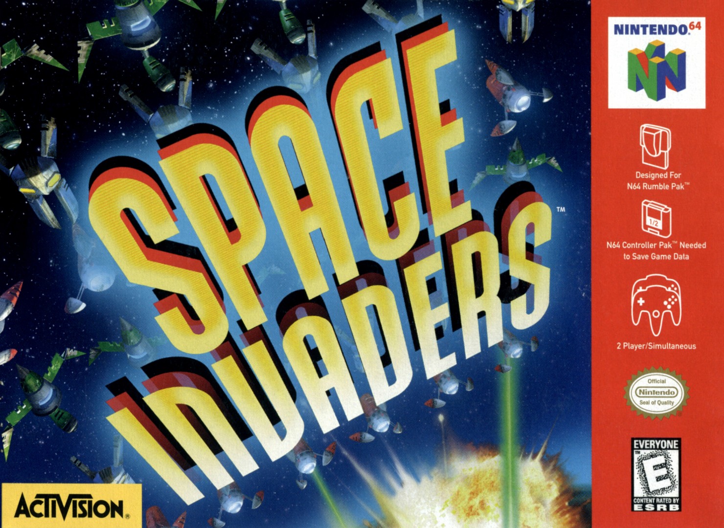 Space Invaders (1999) cover art