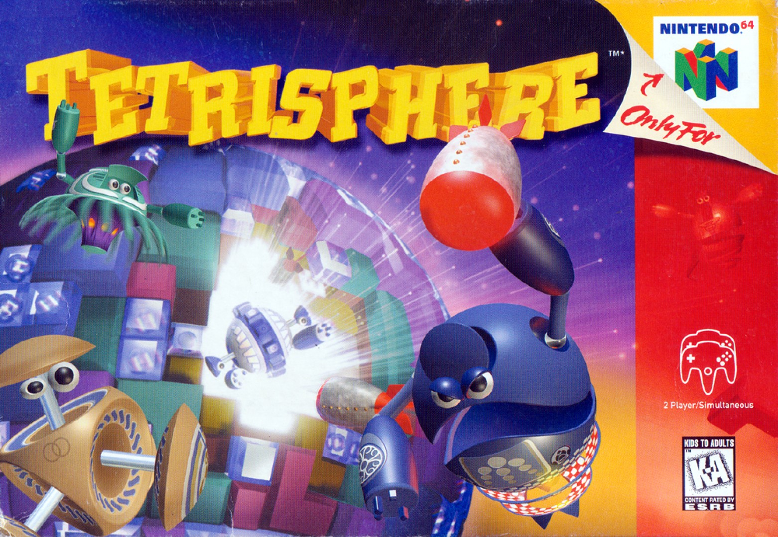 Tetrisphere (1997) cover art