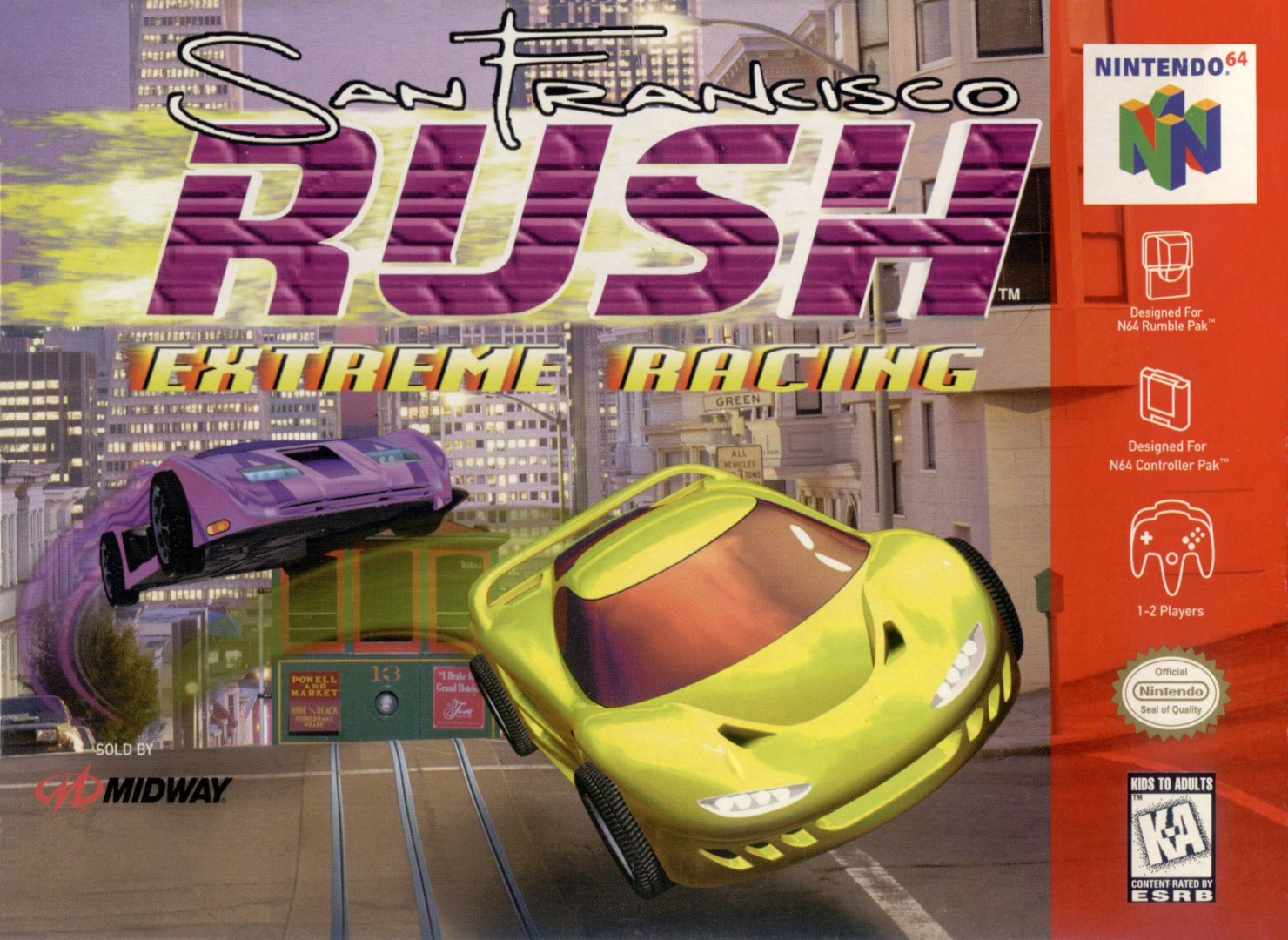 San Francisco Rush: Extreme Racing (1997) cover art