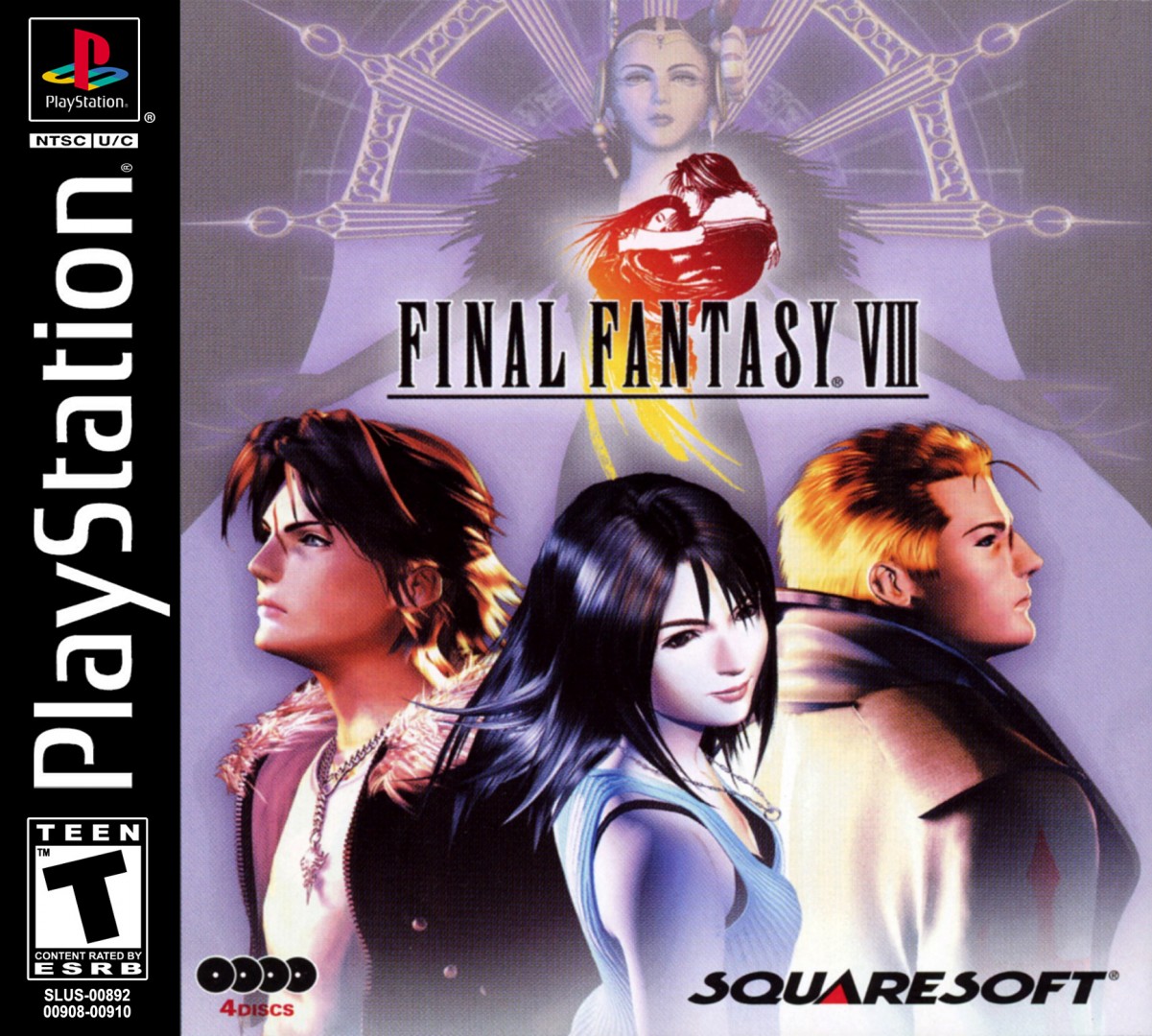 Final Fantasy VIII (1999) cover art