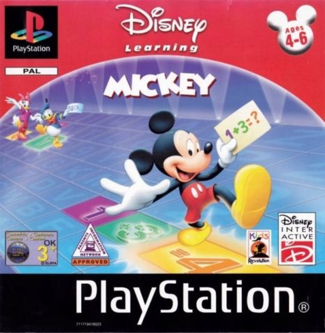 Disney's Learning with Mickey (2002) cover art