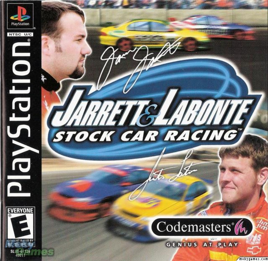 Jarrett & Labonte Stock Car Racing (2000) cover art
