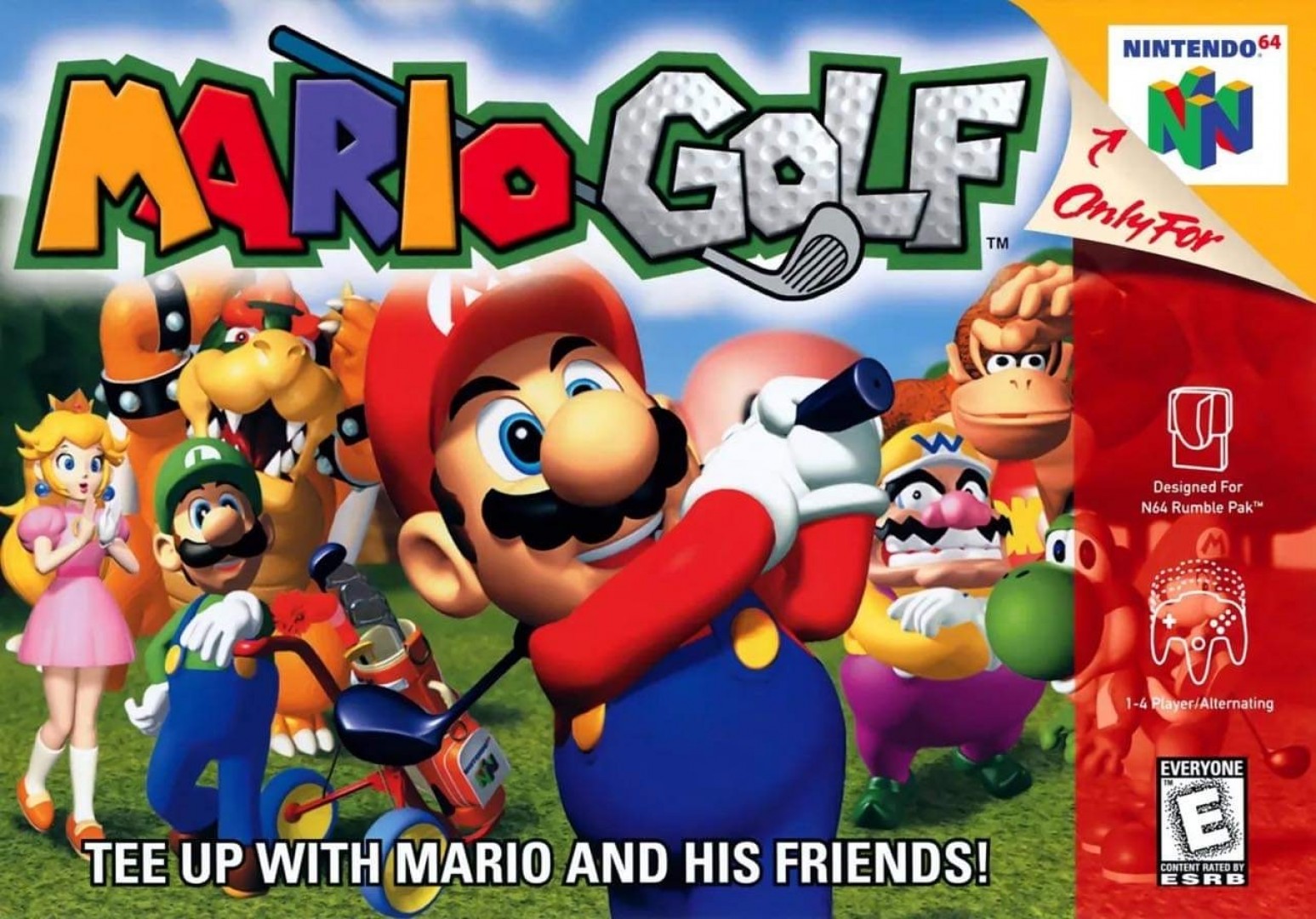 Mario Golf (1999) cover art