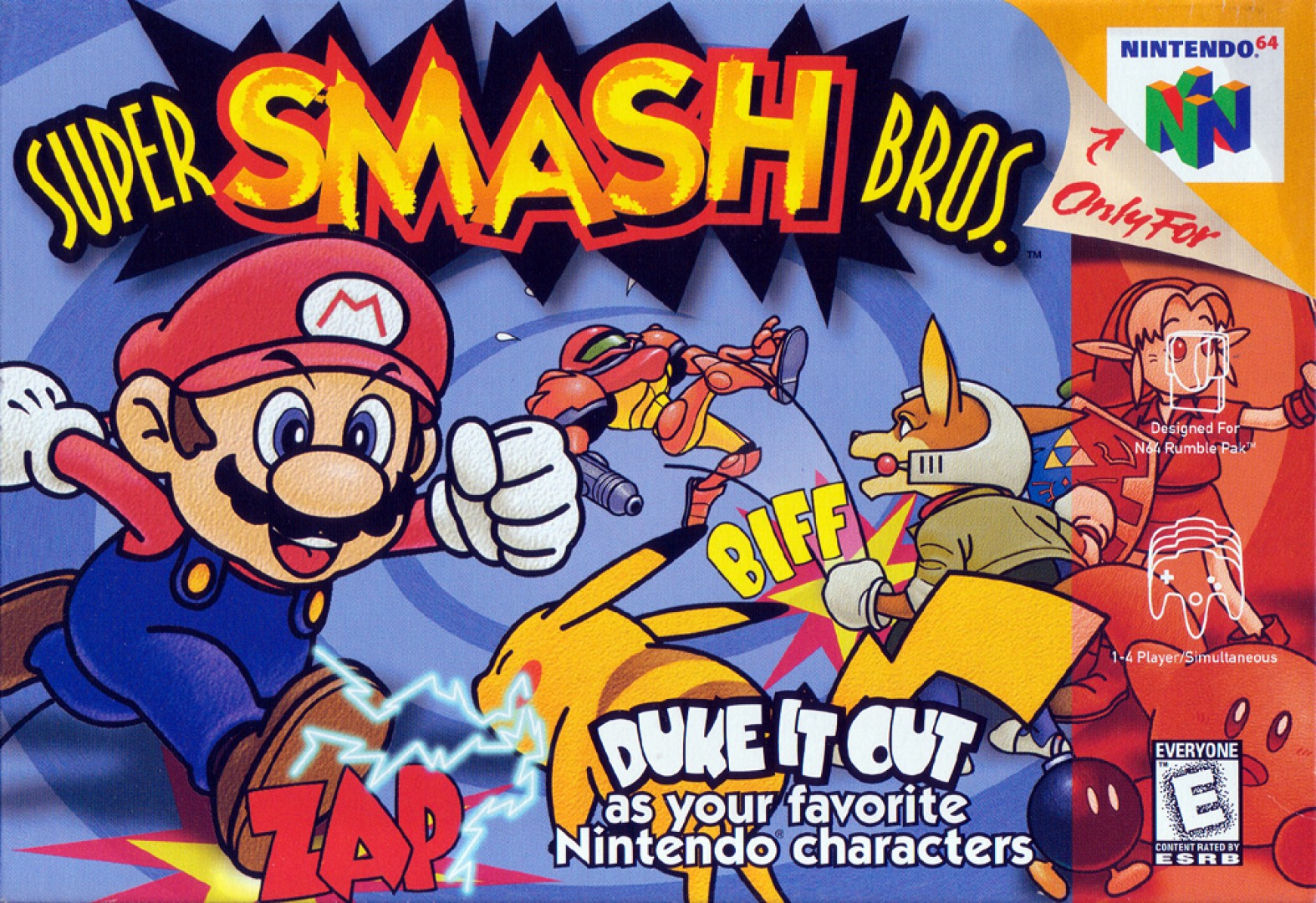 Super Smash Bros. (1999) cover art