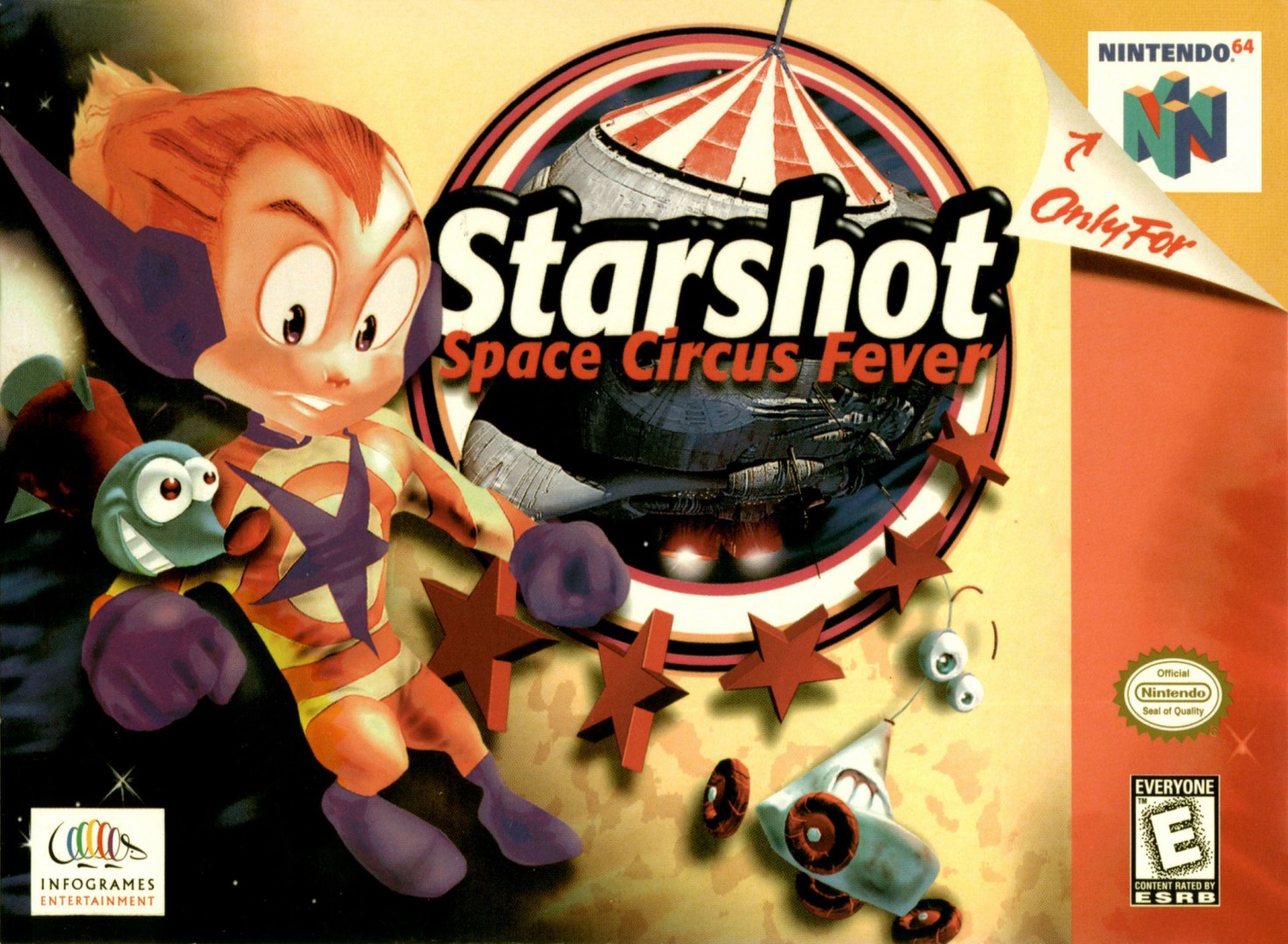 Starshot: Space Circus Fever (1999) cover art