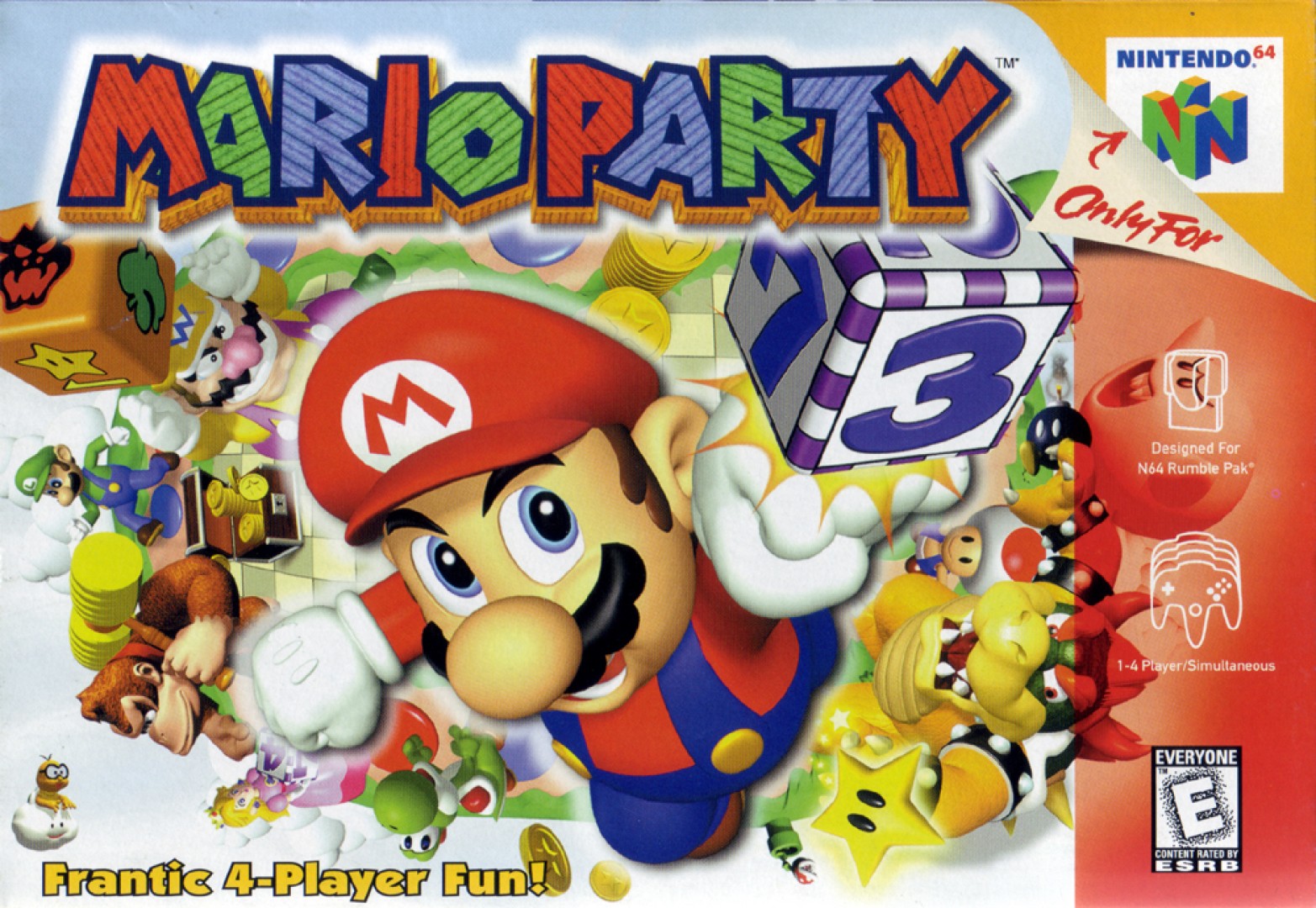 Mario Party (1999) cover art