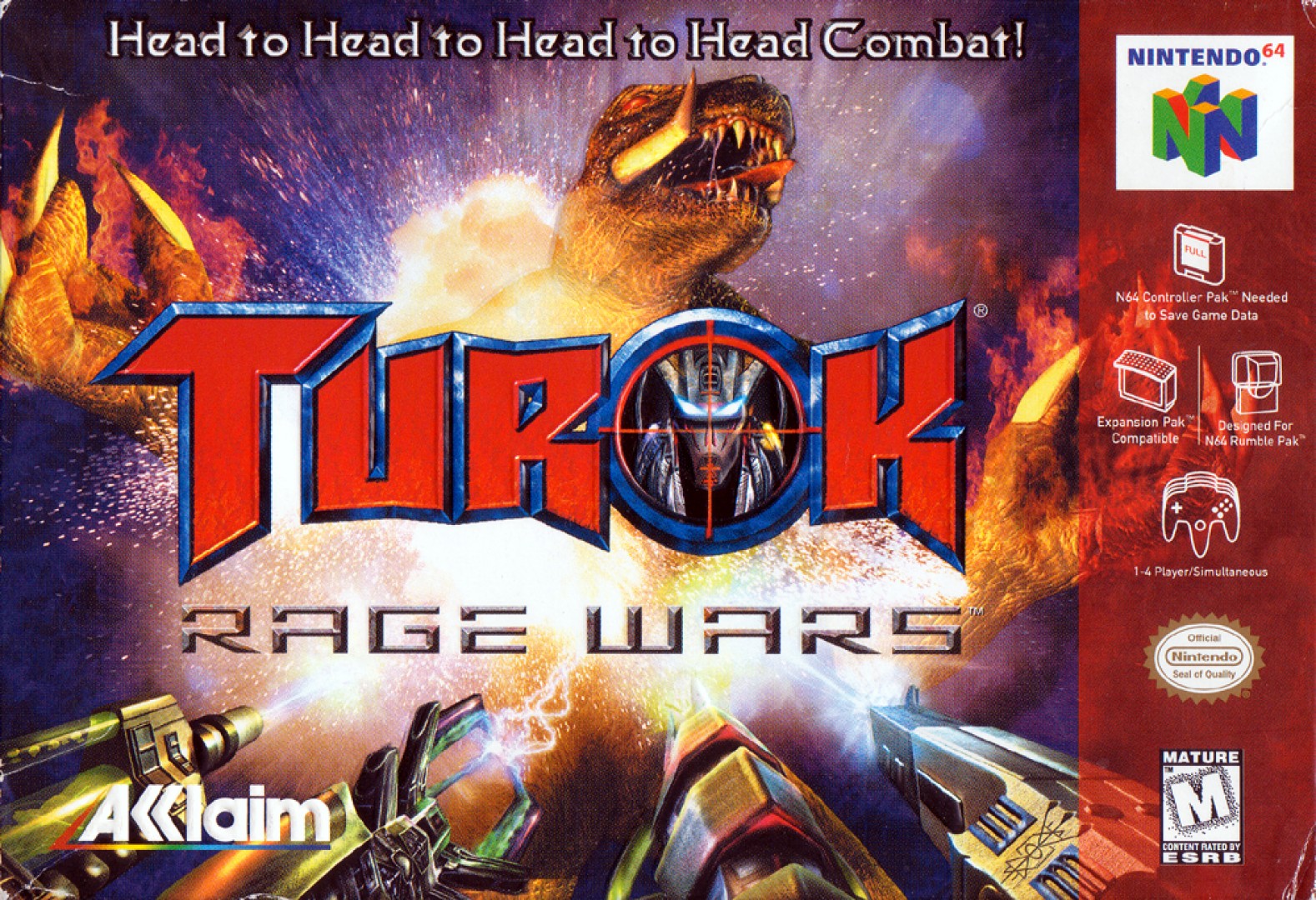 Turok: Rage Wars (1999) cover art