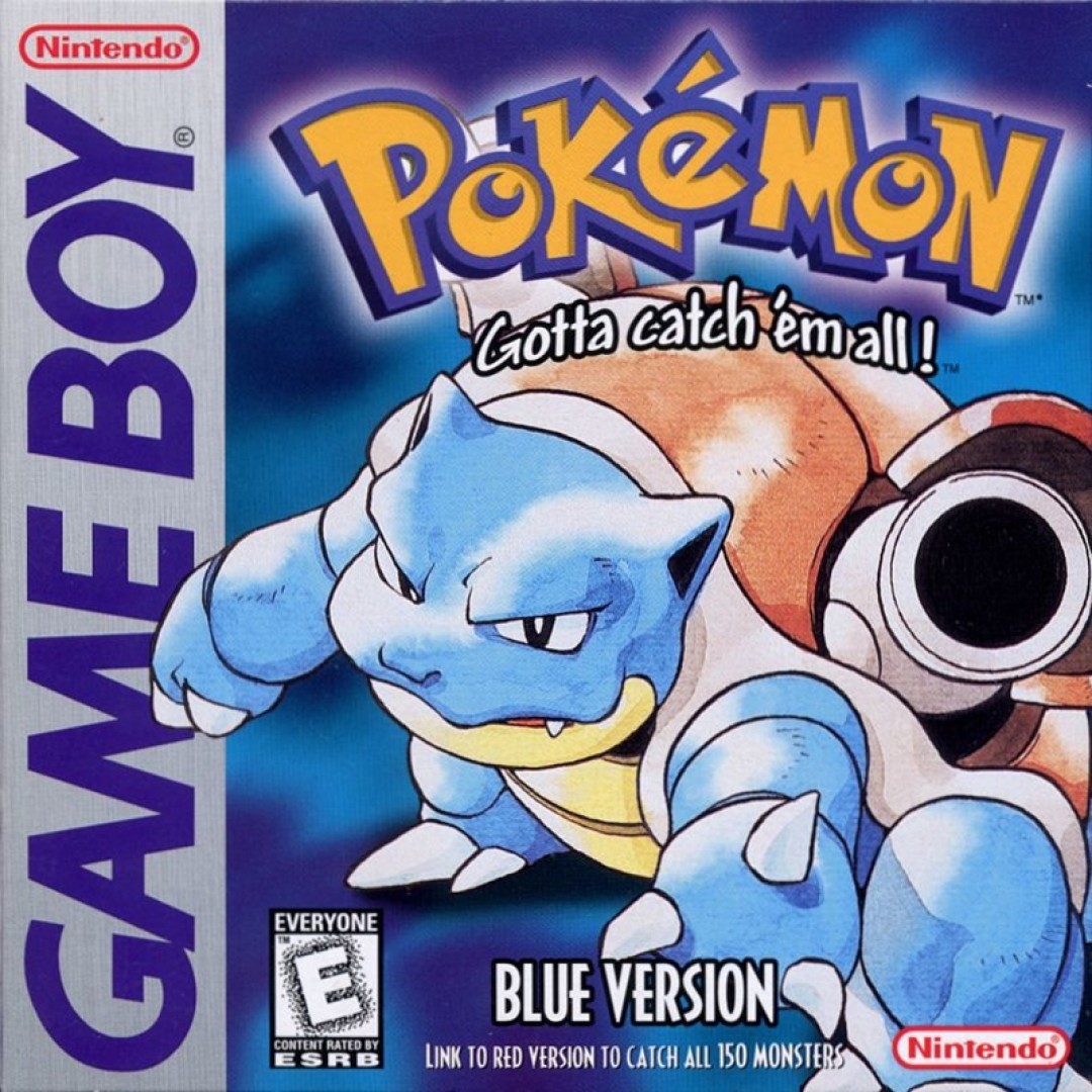 PokÃ©mon Blue Version (1998) cover art