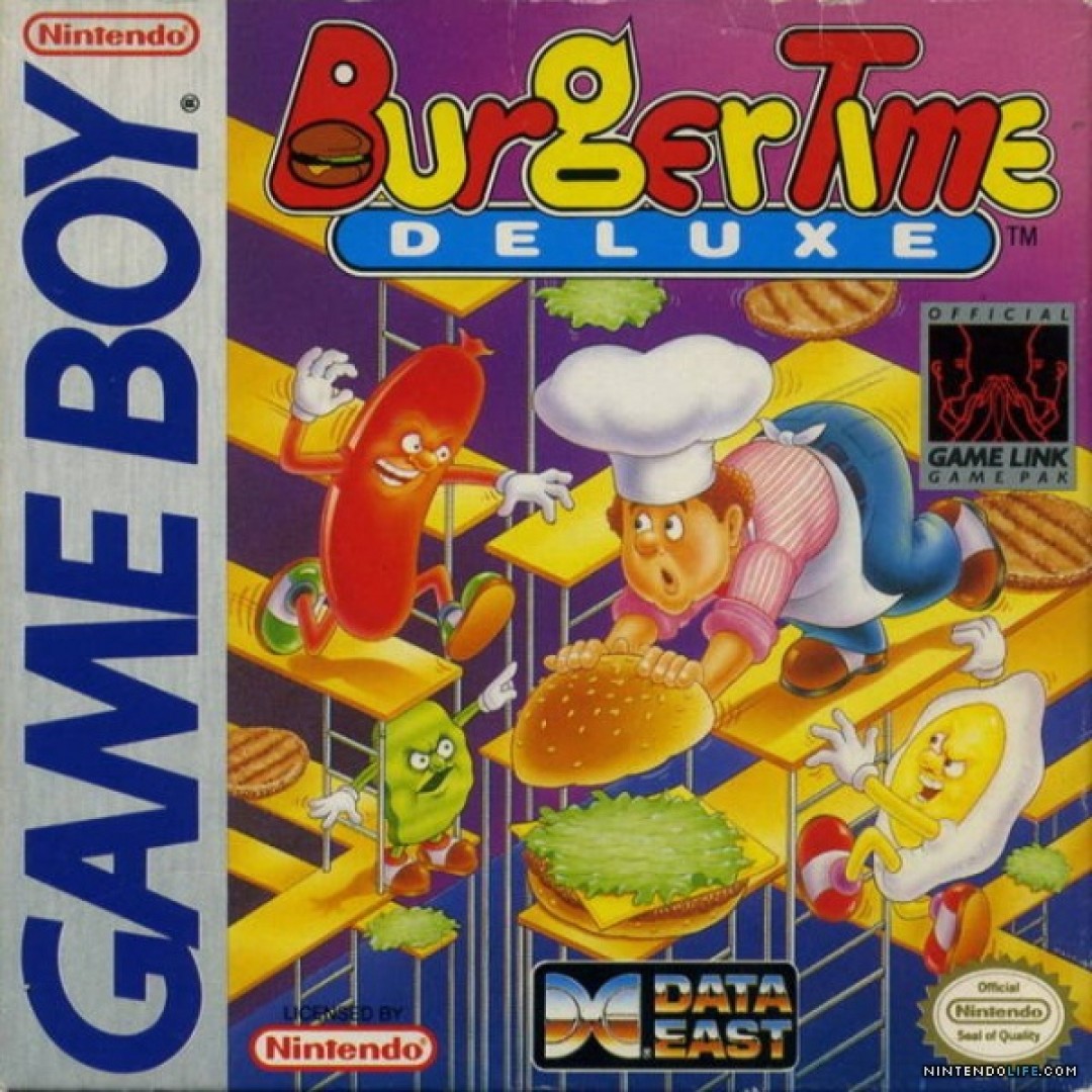 BurgerTime Deluxe (1991) cover art