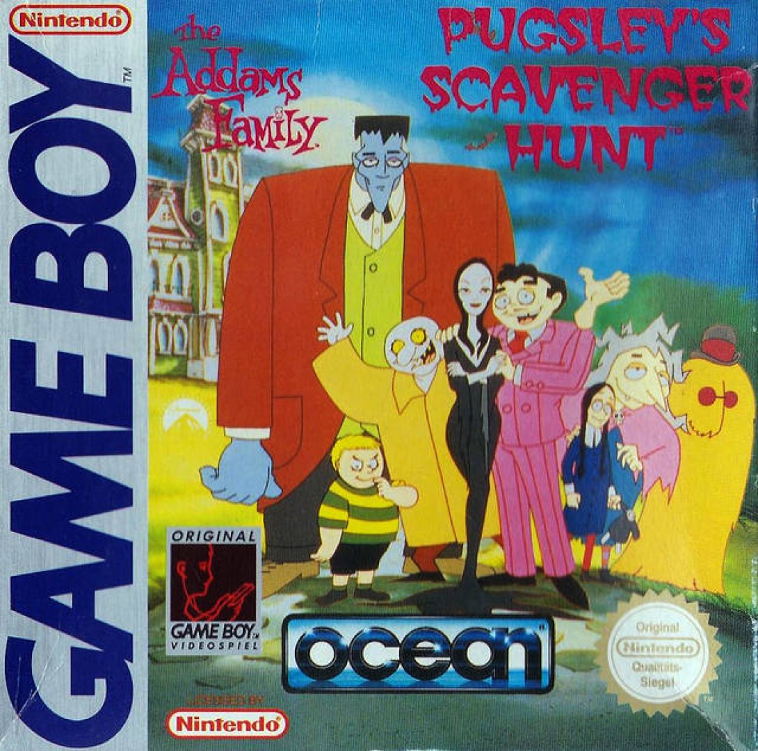 The Addams Family: Pugsley's Scavenger Hunt (1993) cover art