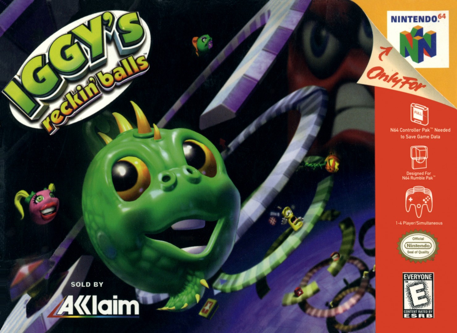 Iggy's Reckin' Balls (1998) cover art