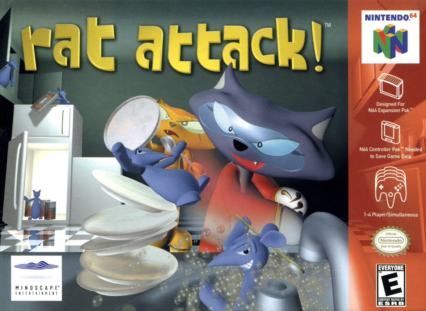 Rat Attack! (2000) cover art