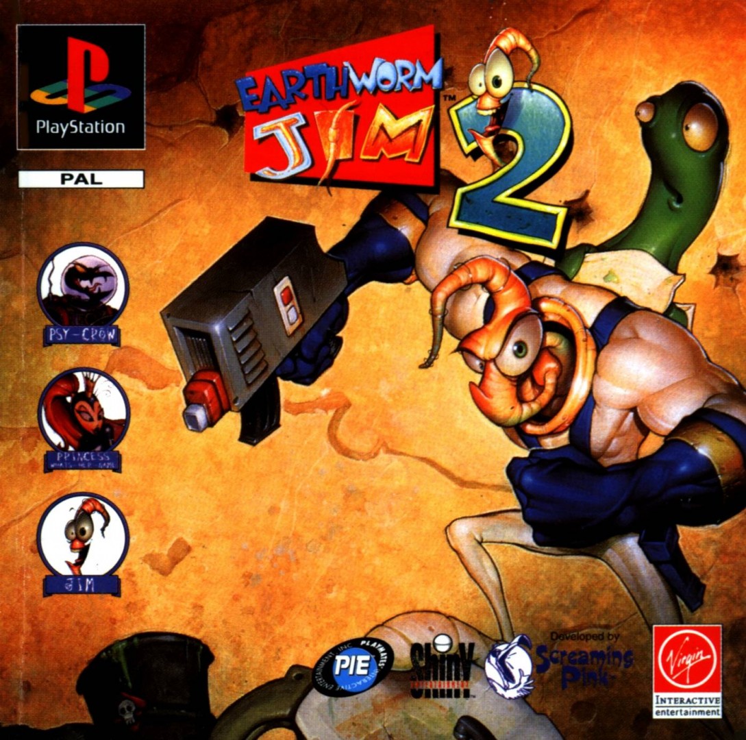Earthworm Jim 2 (1996) cover art