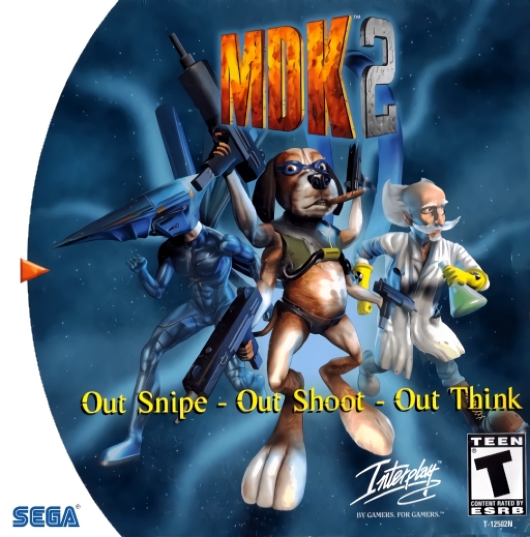 MDK2 (2000) cover art