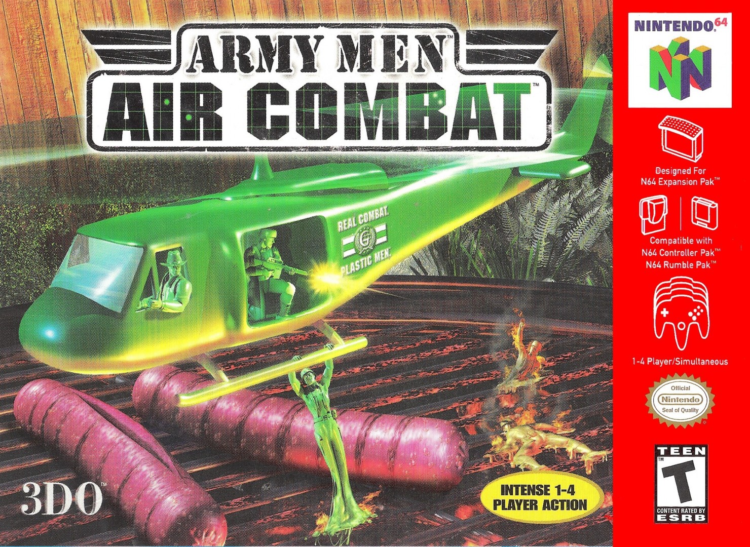Army Men: Air Combat (2000) cover art