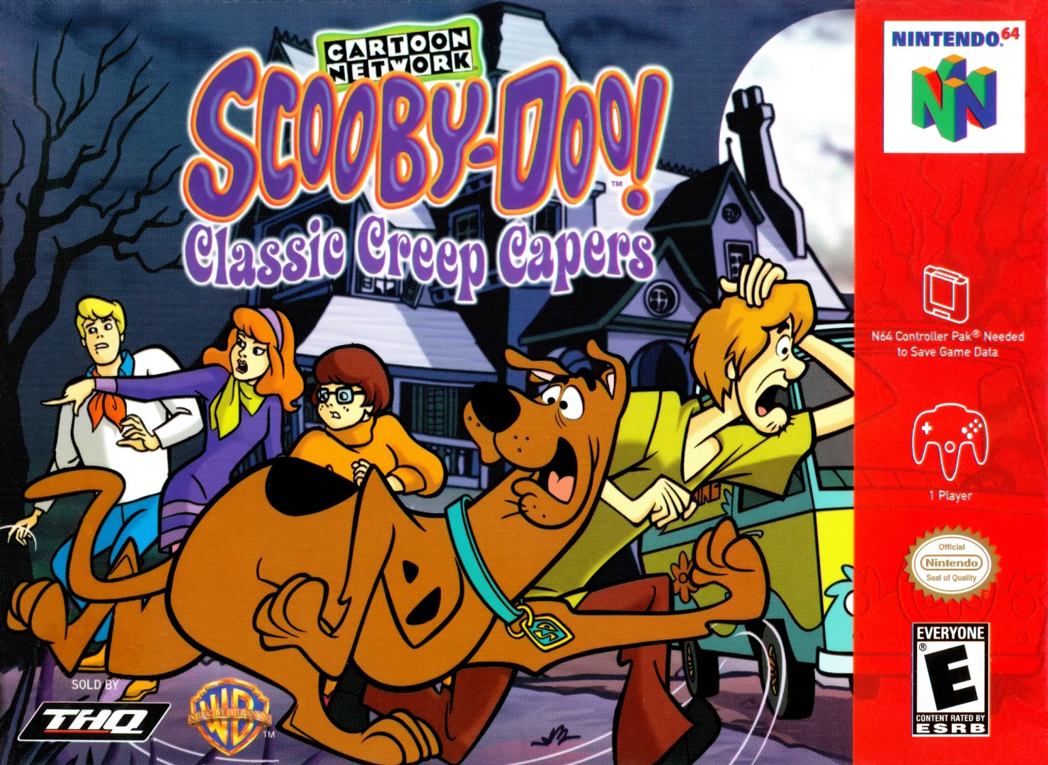 Scooby-Doo! Classic Creep Capers (2001) cover art