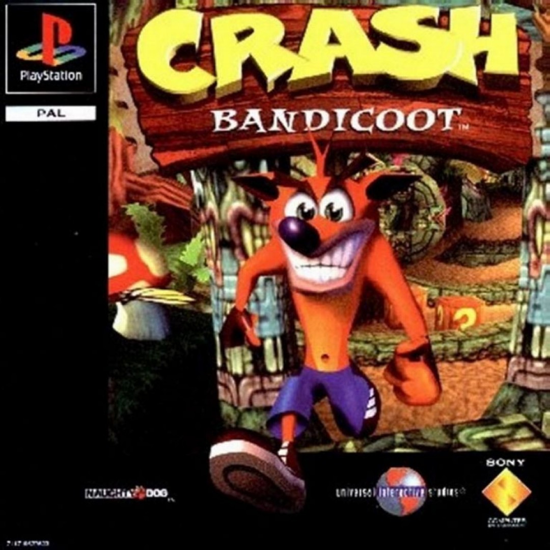 Crash Bandicoot (1996) cover art