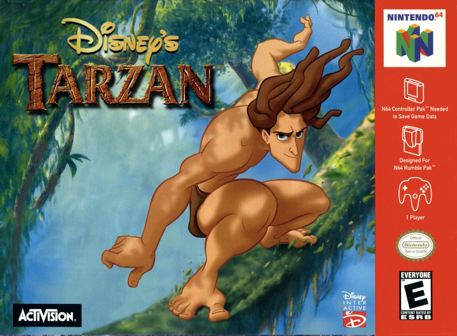 Disney's Tarzan (1999) poster
