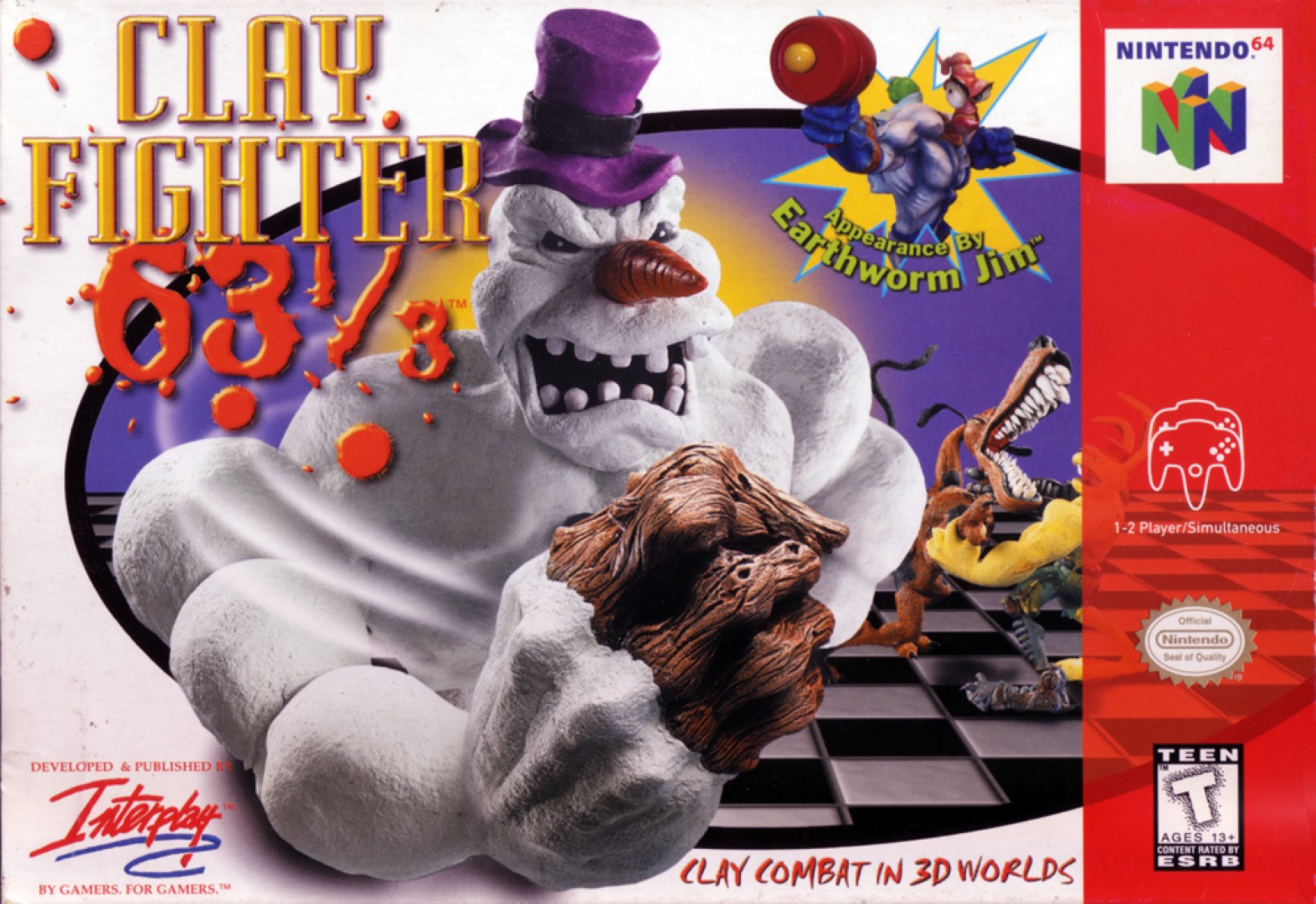 ClayFighter 63 1/3 (1997) poster