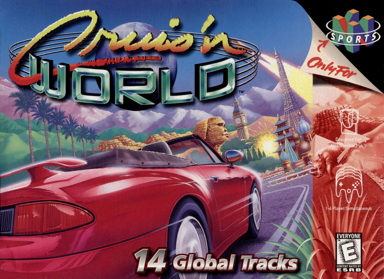 Cruis'n World (1998) cover art
