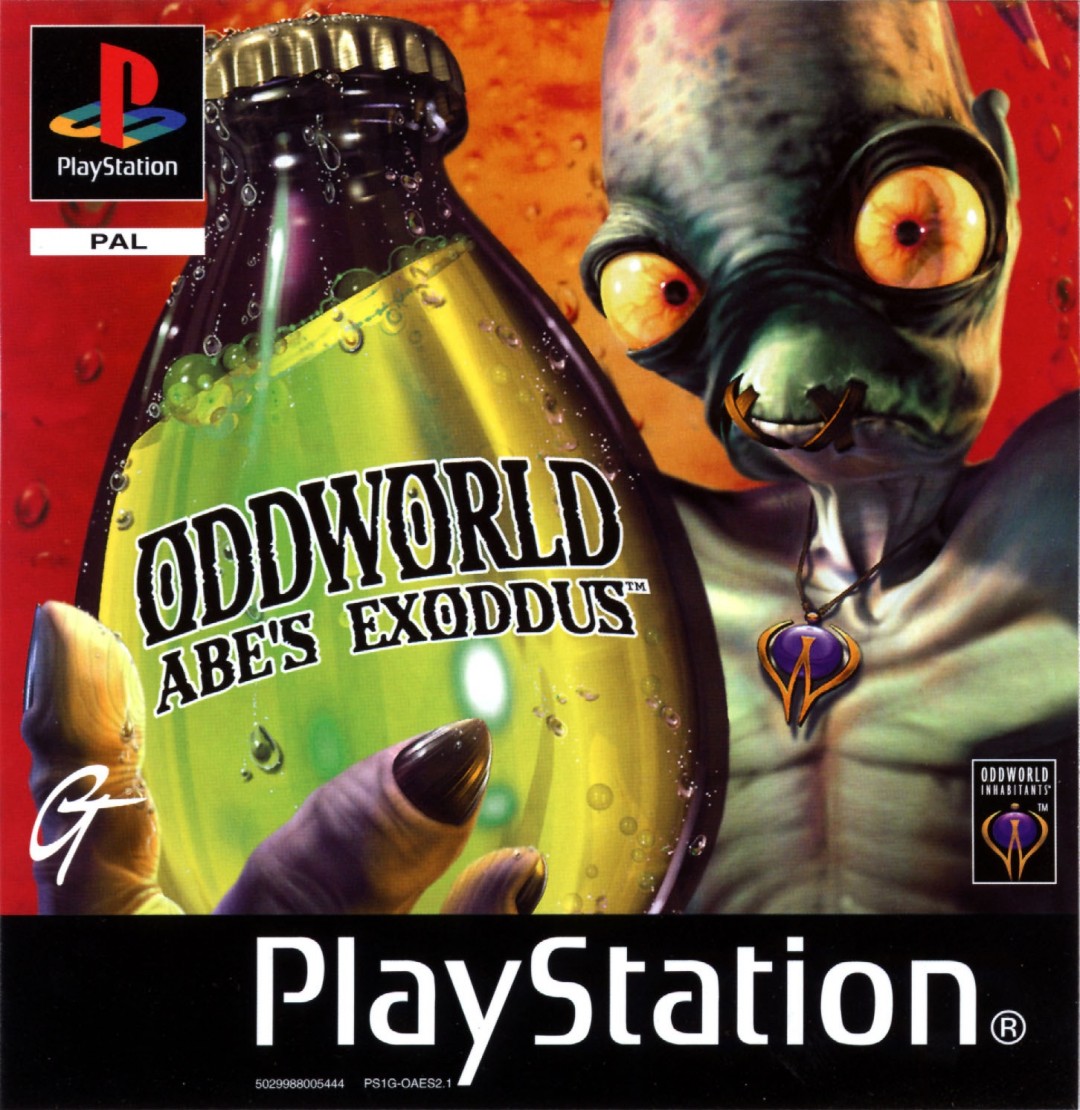 Oddworld: Abe's Exoddus (1998) cover art