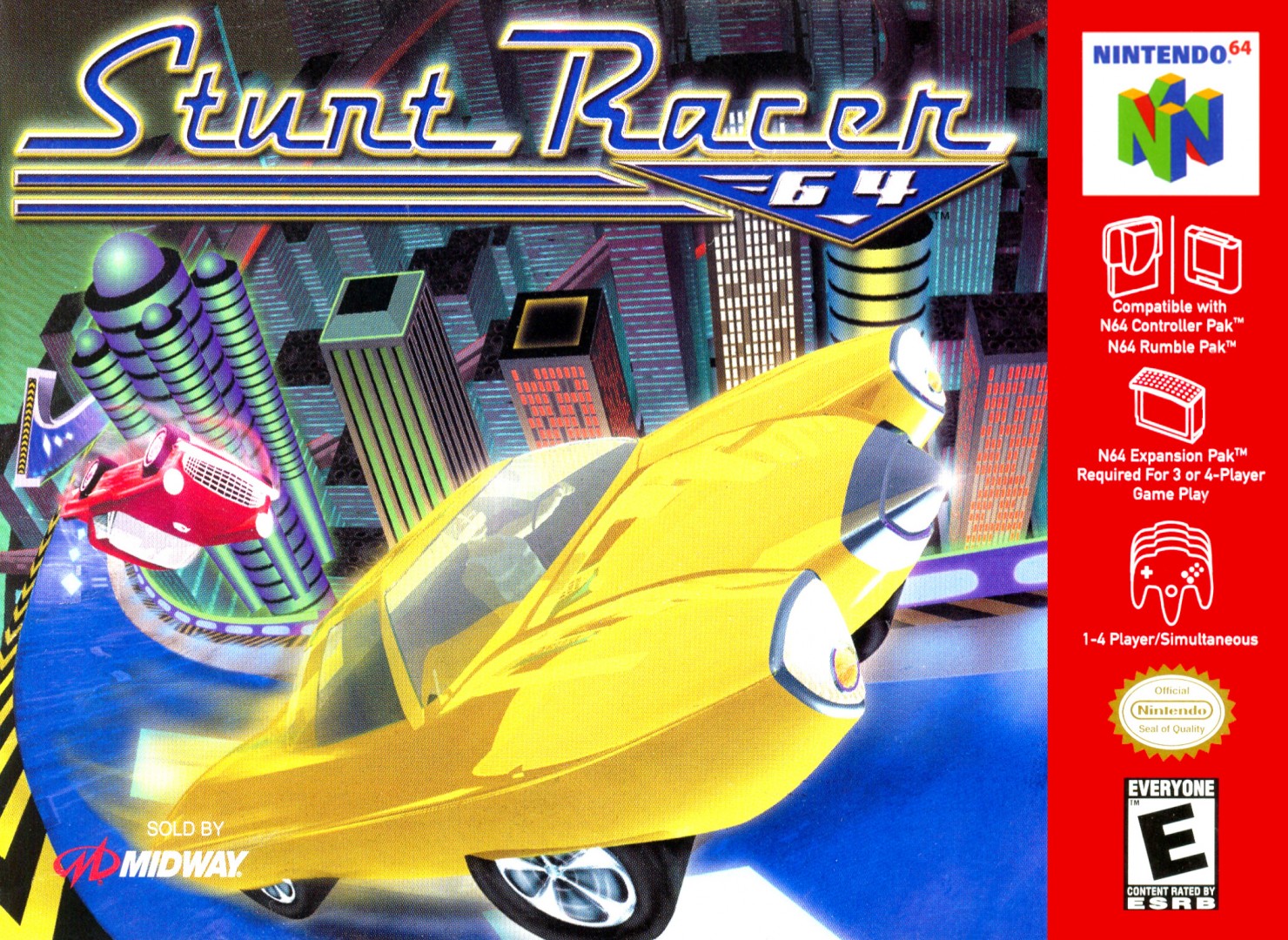 Stunt Racer 64 (2000) cover art