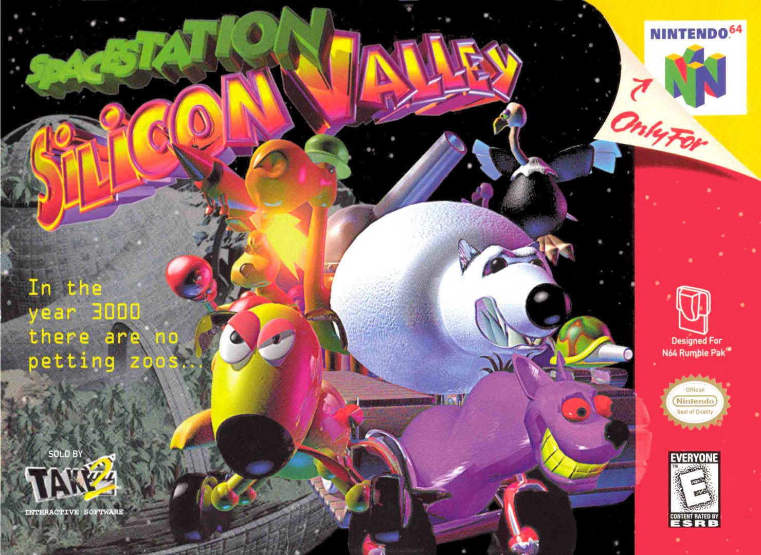 Space Station Silicon Valley (1998) cover art