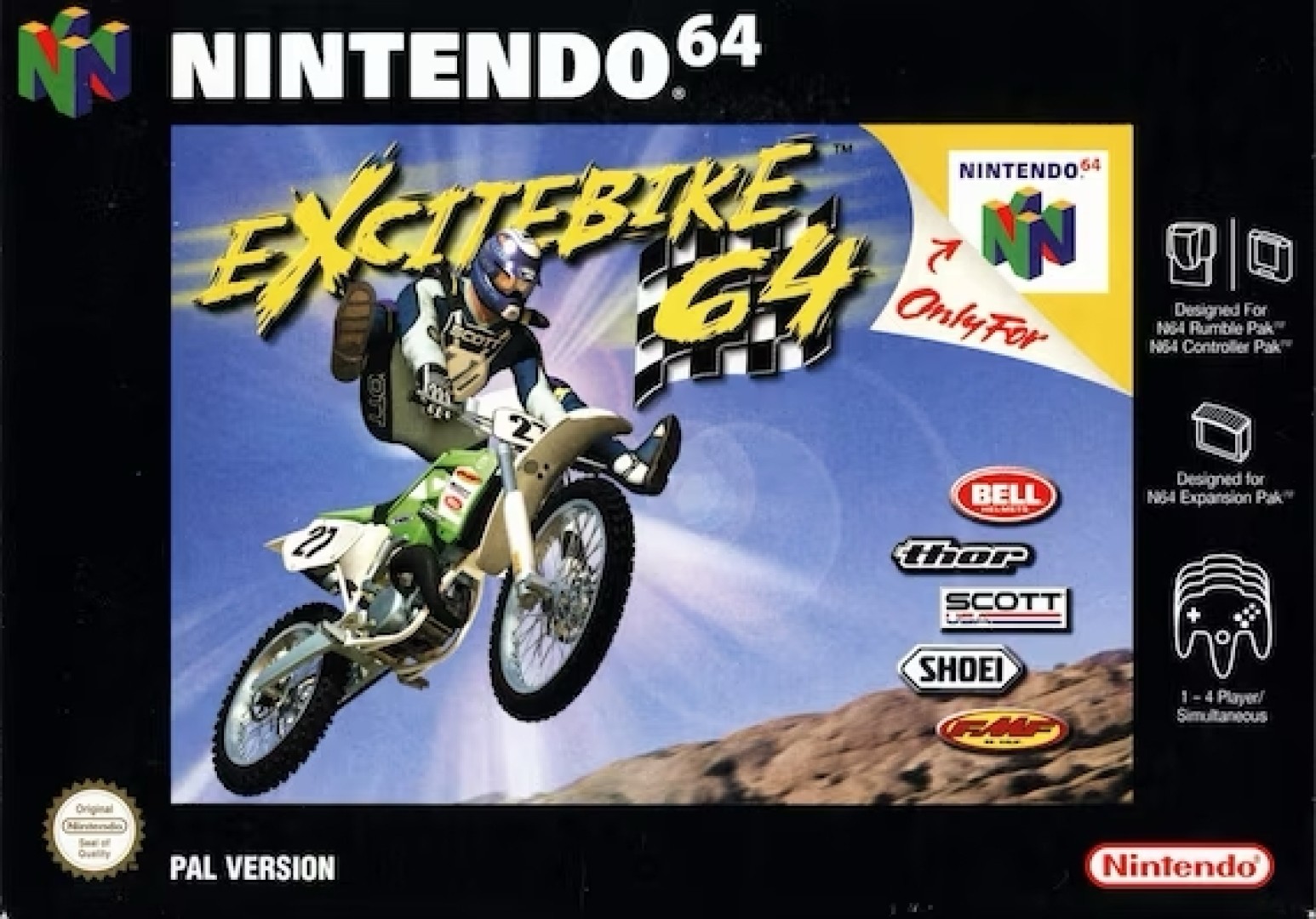 Excitebike 64 (2001) cover art