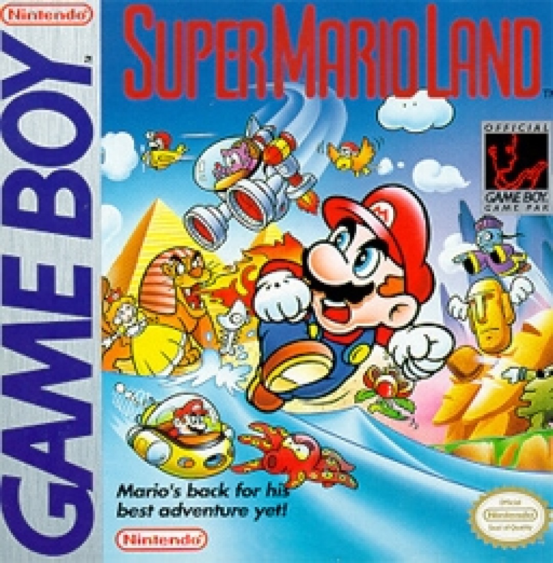 Super Mario Land (1990) cover art