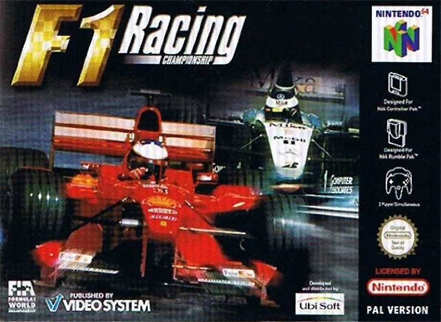 F1 Racing Championship (2000) cover art