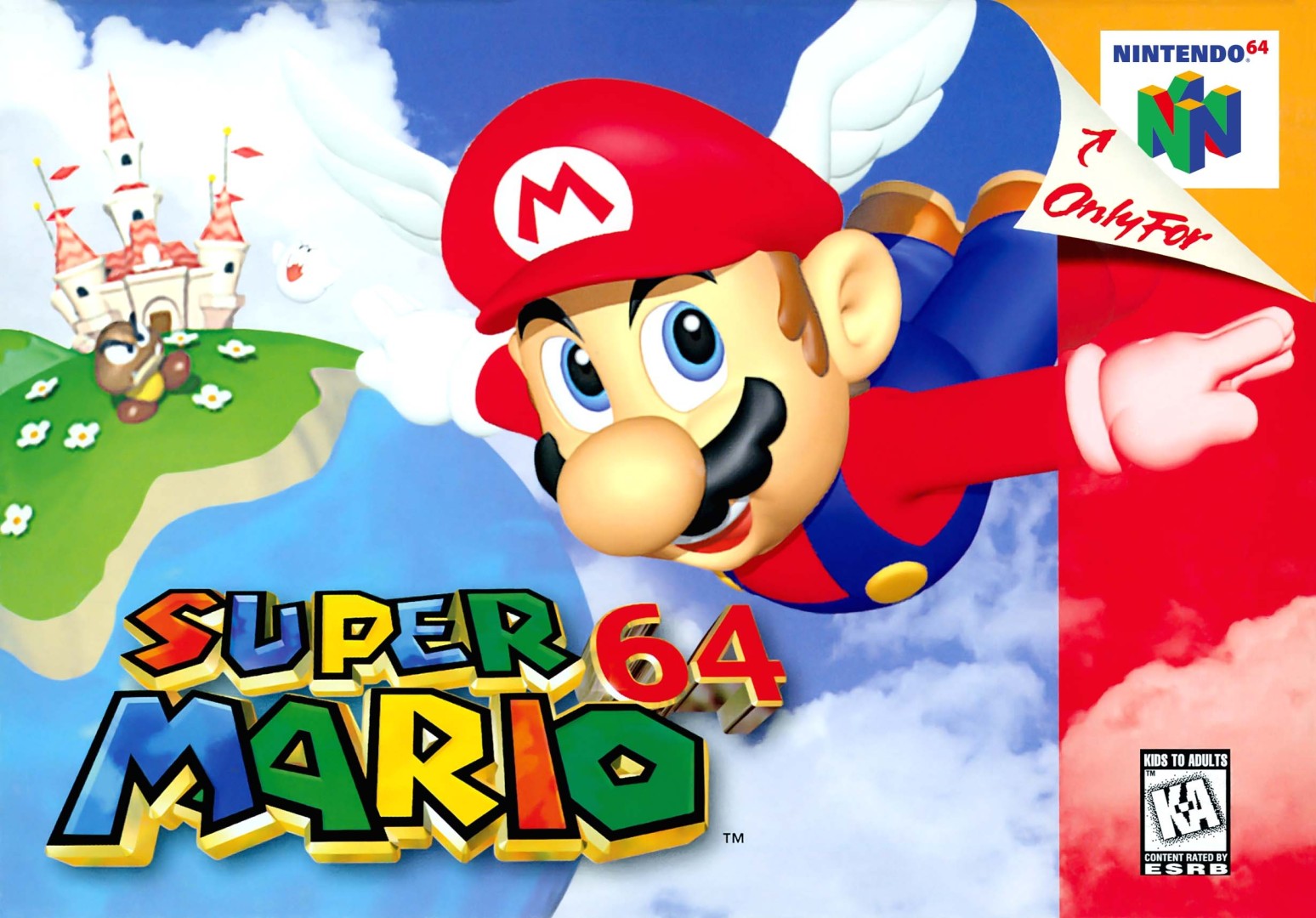 Super Mario 64 (1996) cover art