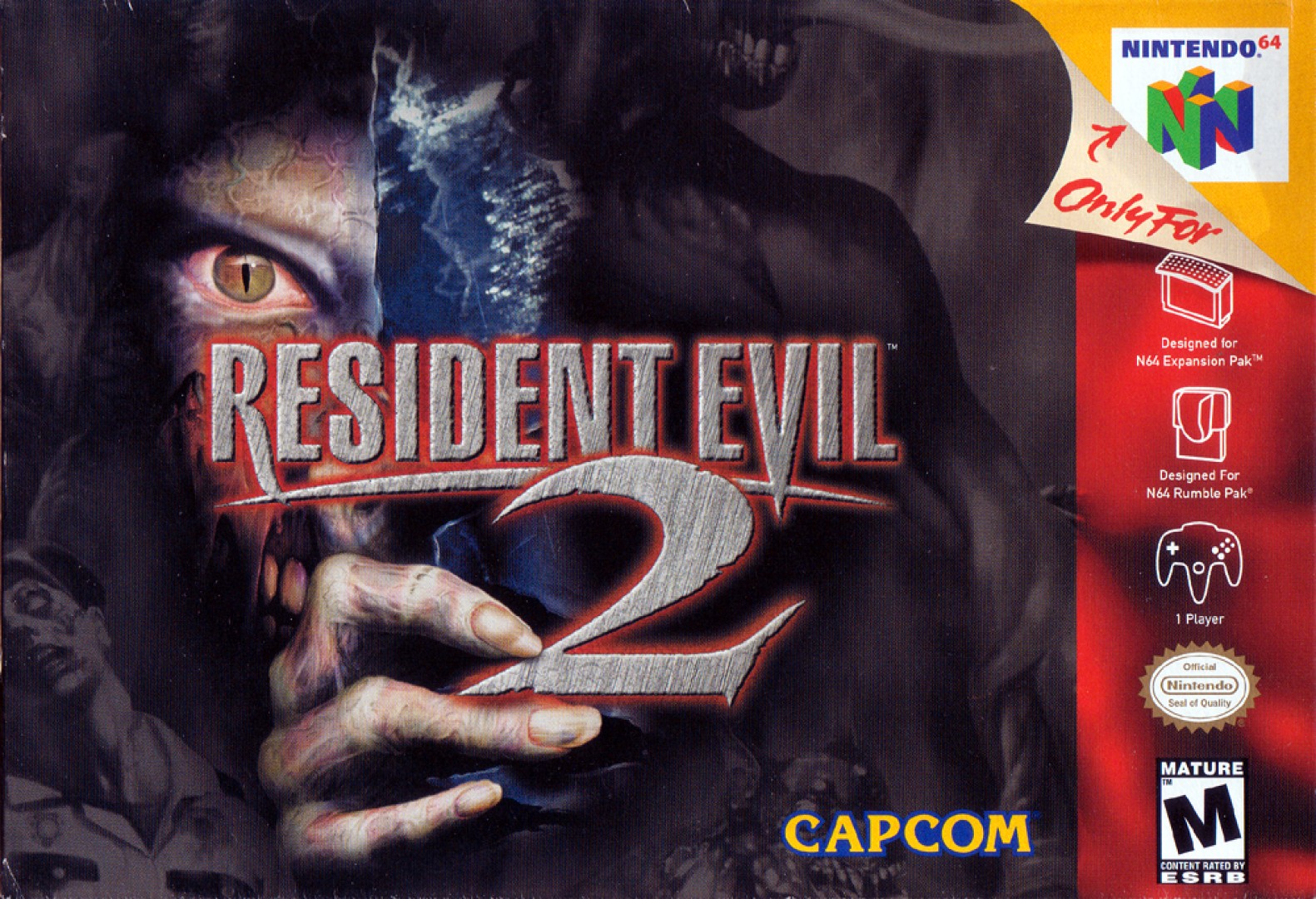 Resident Evil 2 (1999) cover art