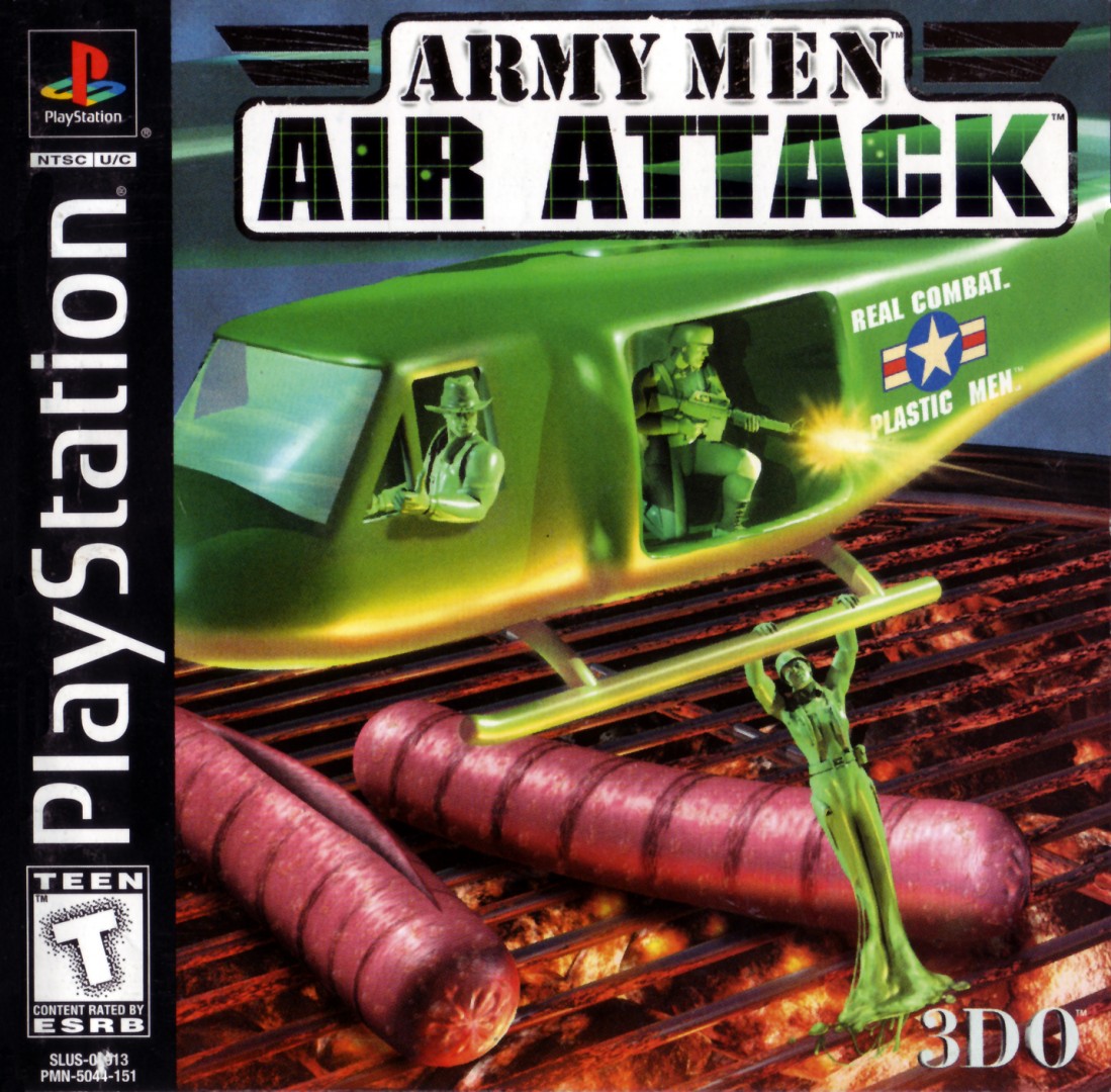 Army Men: Air Attack (1999) cover art