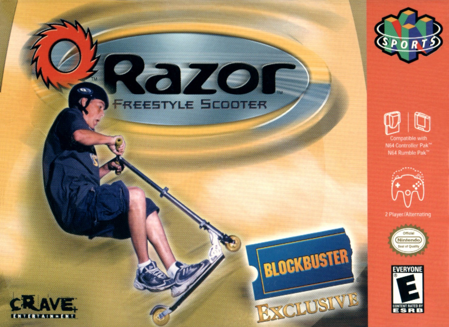 Razor Freestyle Scooter (2001) cover art