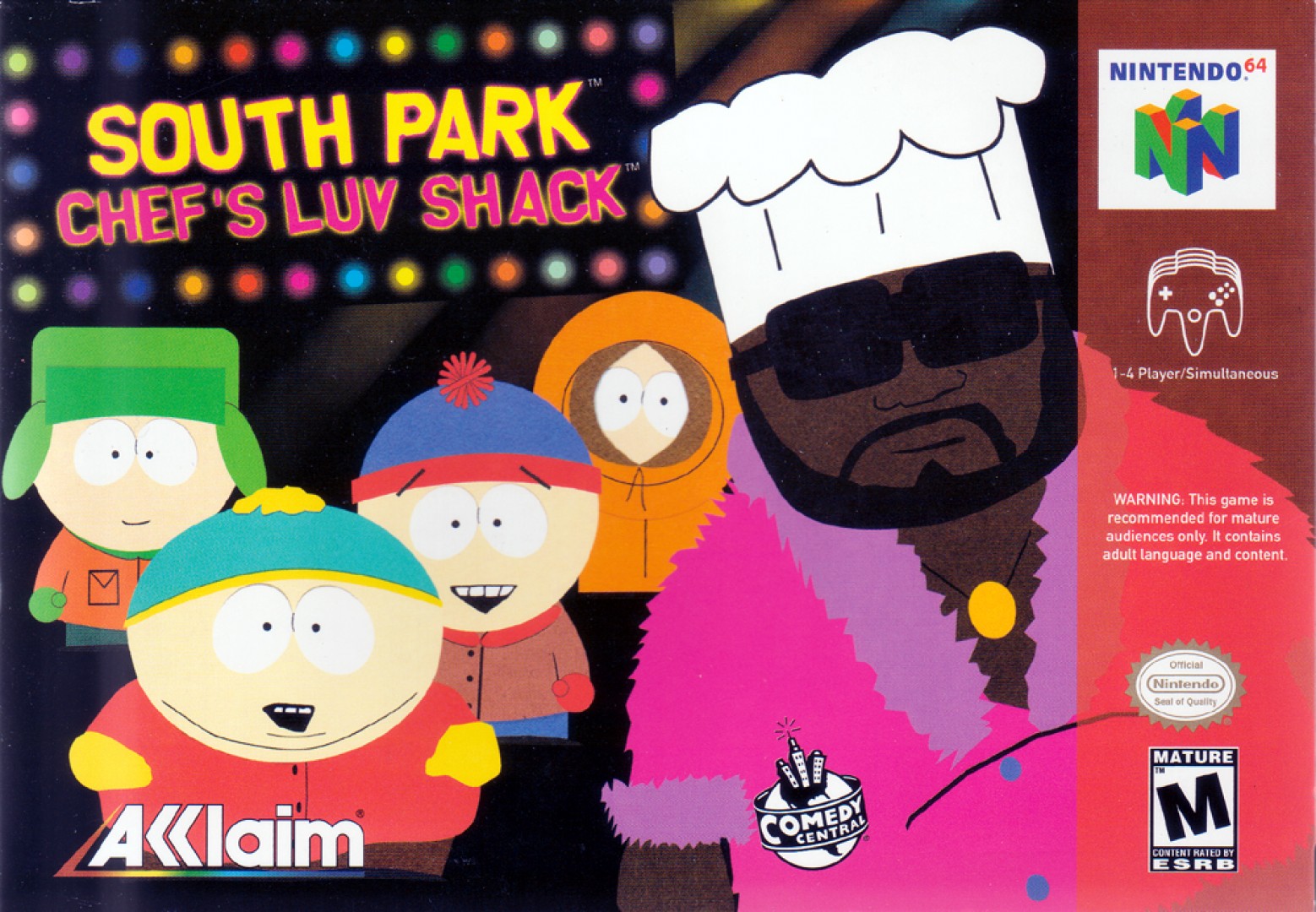South Park: Chef's Luv Shack (1999) cover art