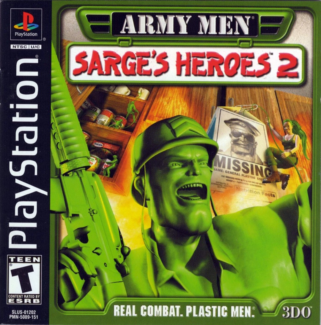 Army Men: Sarge's Heroes 2 (2000) cover art