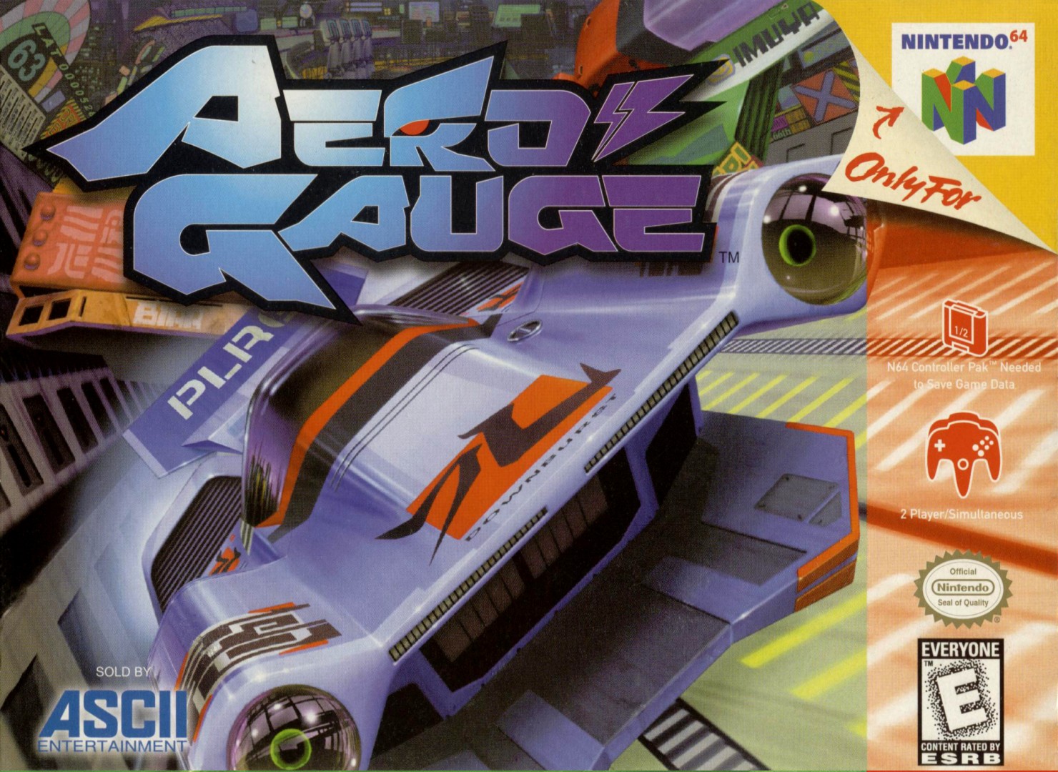 AeroGauge (1998) cover art