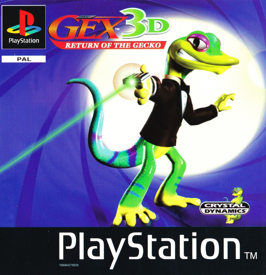 Gex 3D: Enter the Gecko (1998) cover art