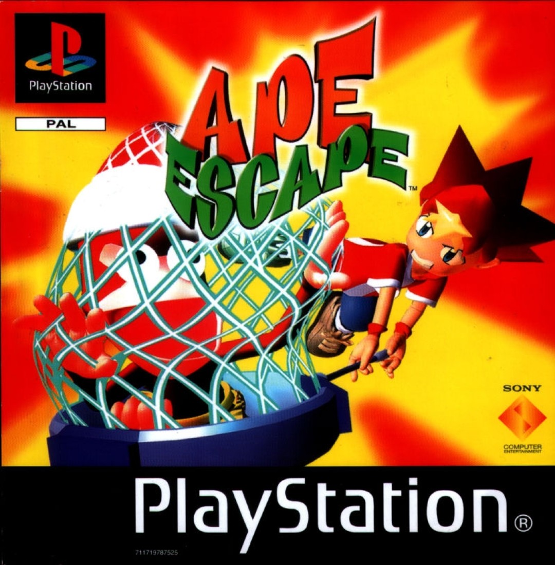 Ape Escape (1999) cover art