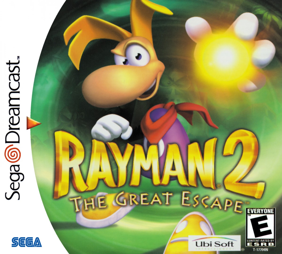 Rayman 2: The Great Escape (2000) cover art