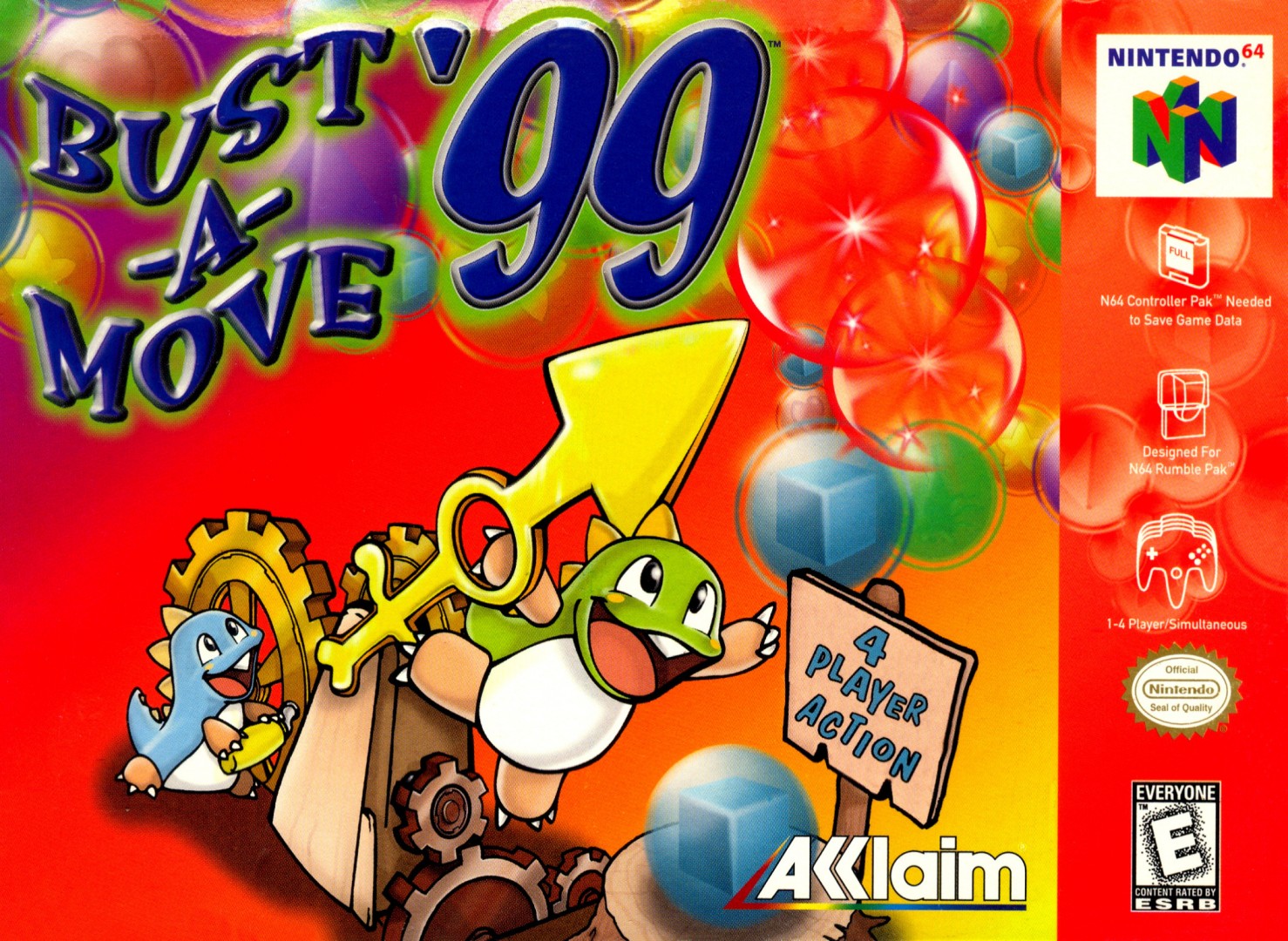 Bust-A-Move '99 (1999) cover art