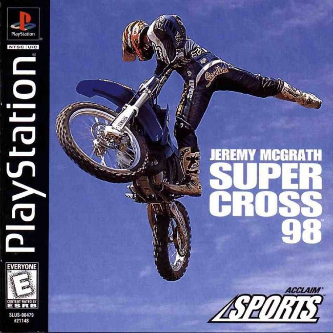 Jeremy McGrath Supercross 98 (1998) poster